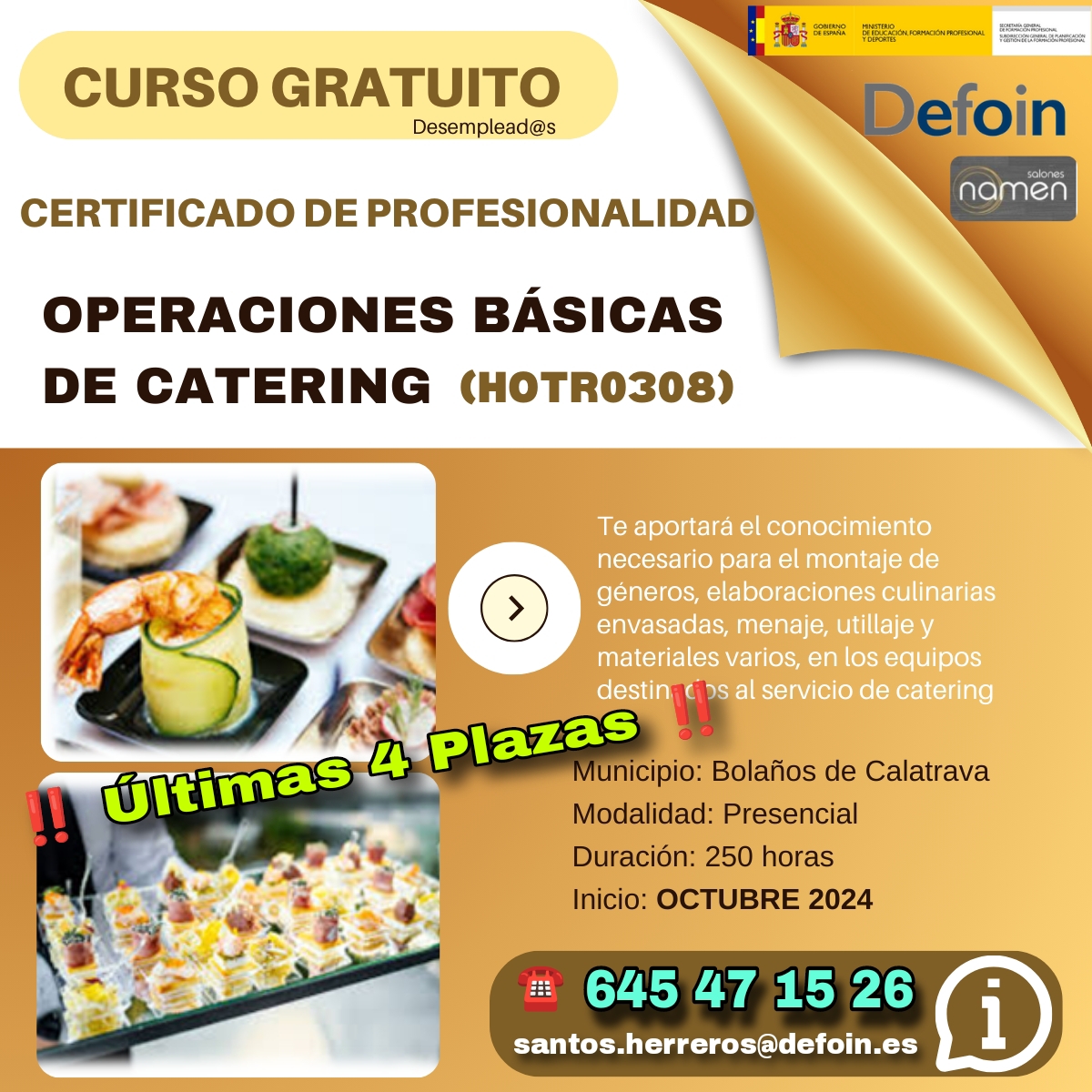 CURSO CATERING