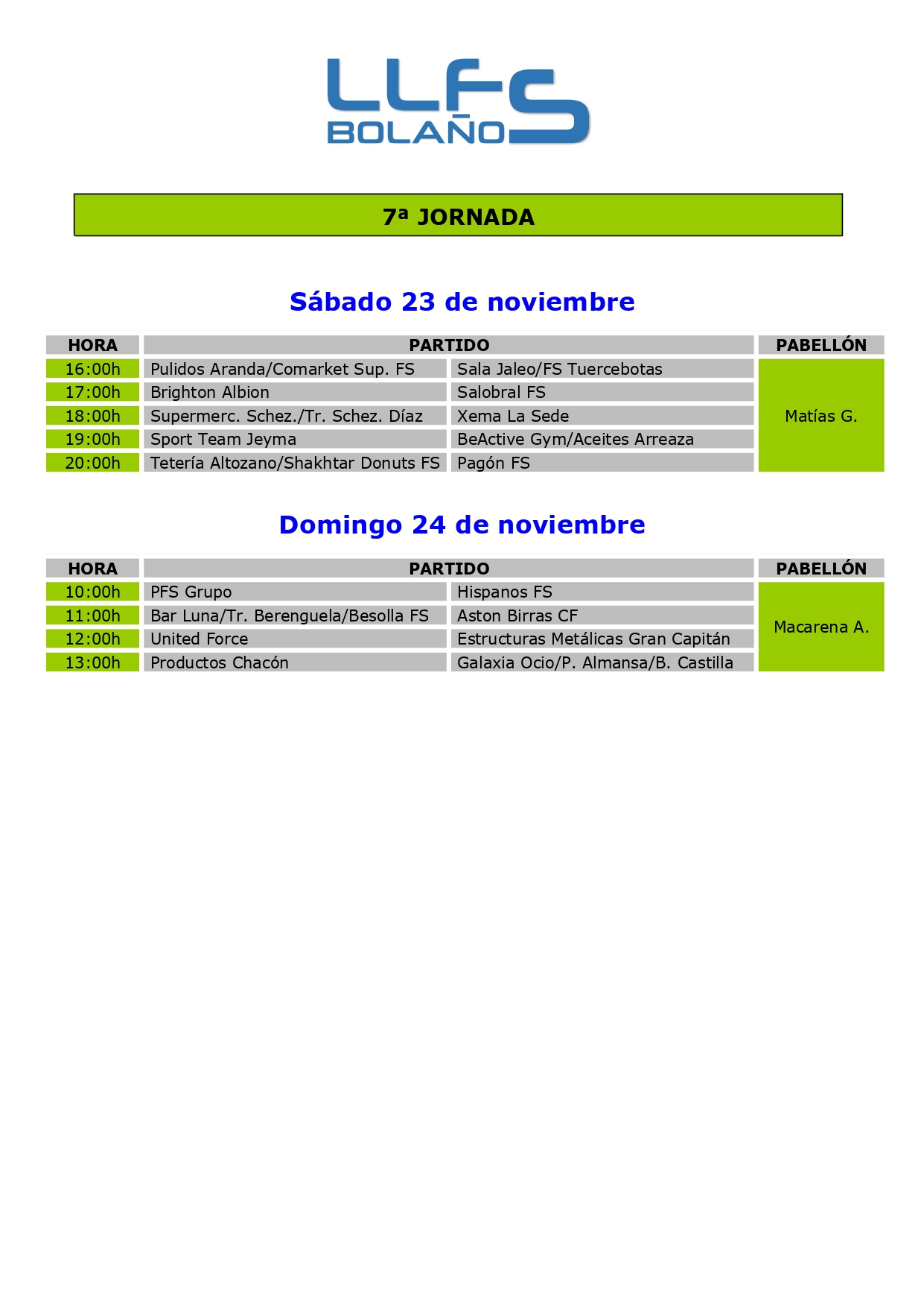 7ª JORNADA