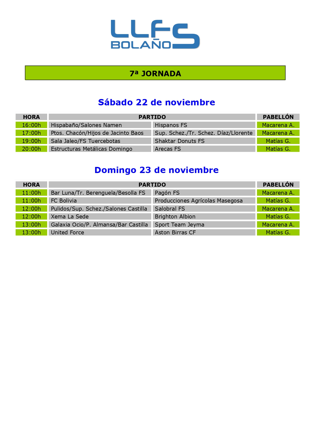 7ª JORNADA