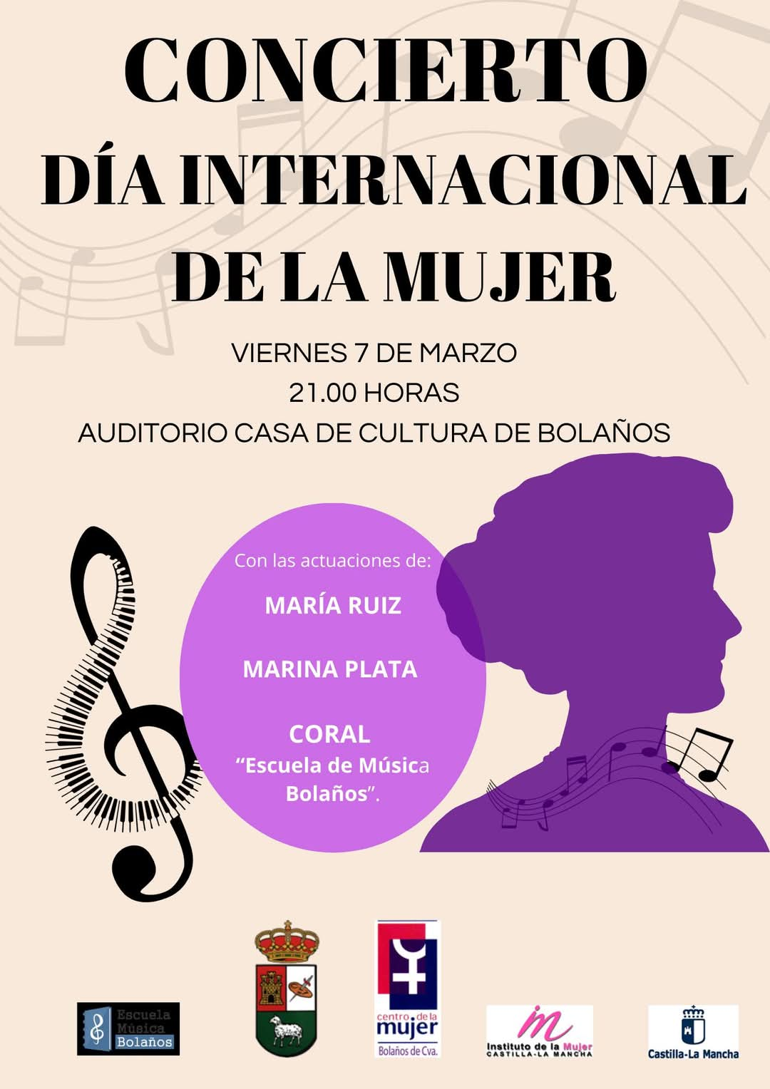 concierto día de la mujer