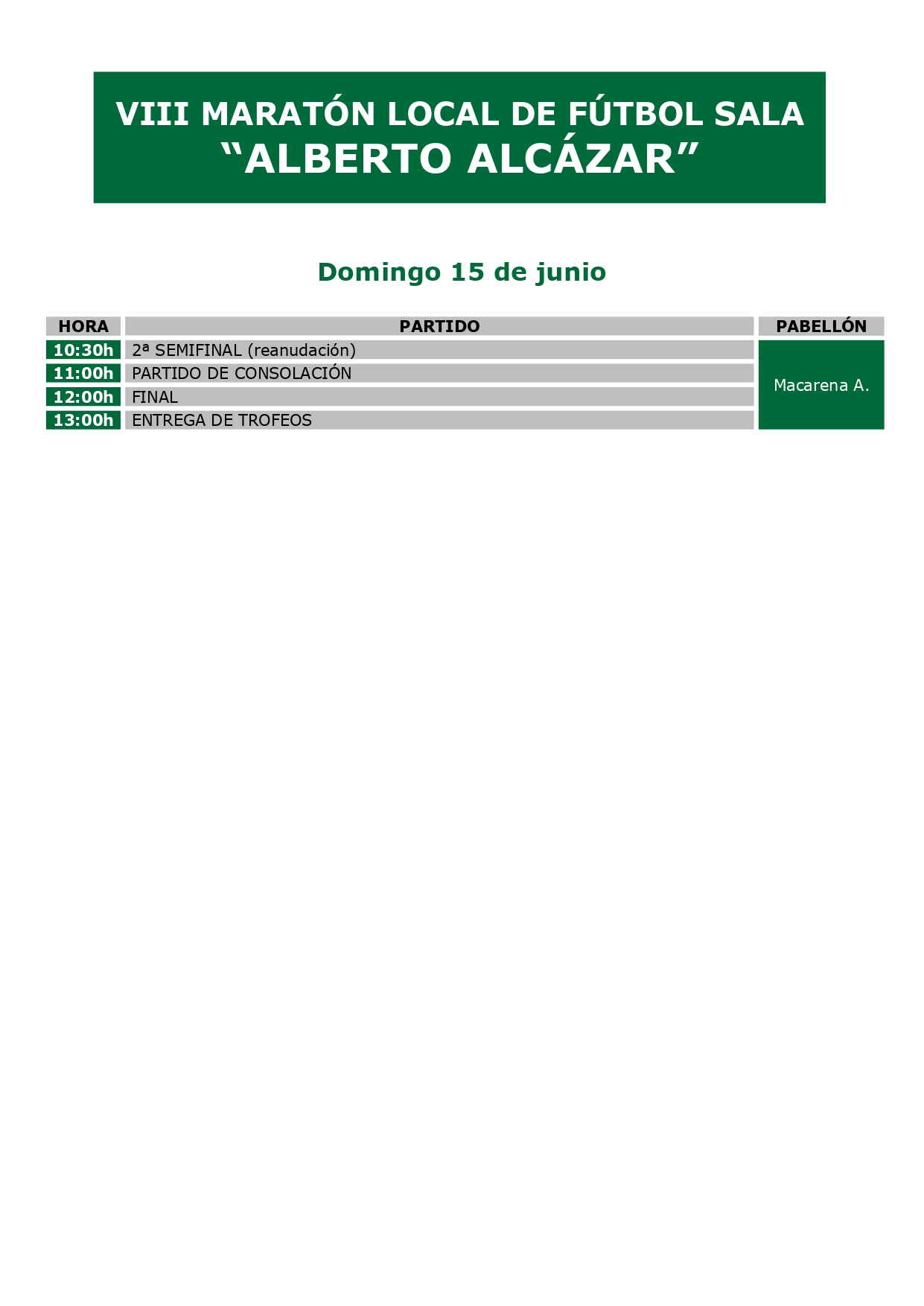 REANUDACIÓN FASE FINAL