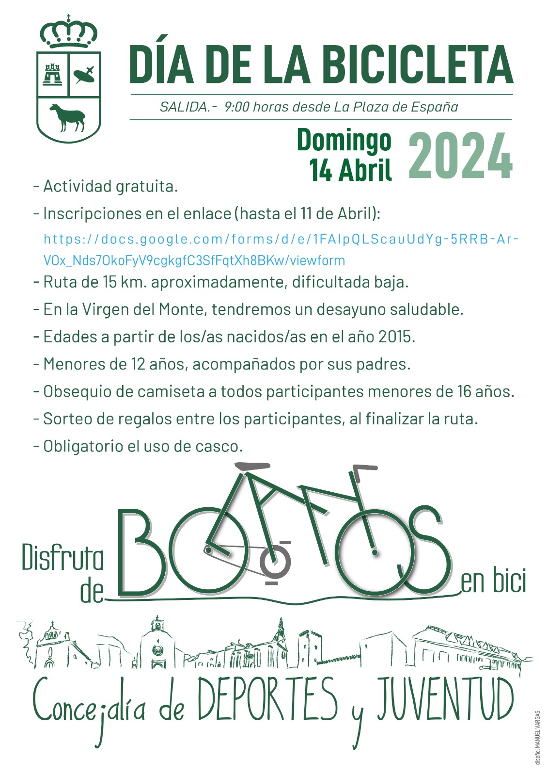 cartel dia bicicleta