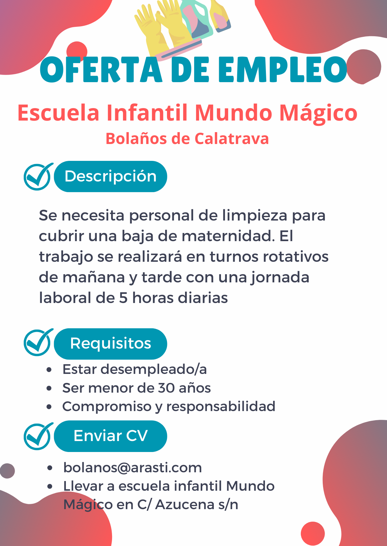 oferta empleo