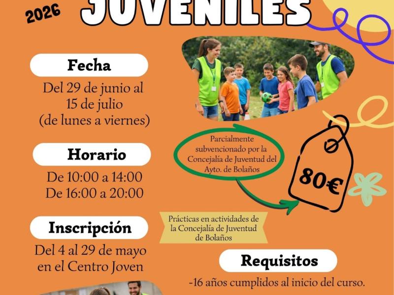 curso de monitor actividades juveniles