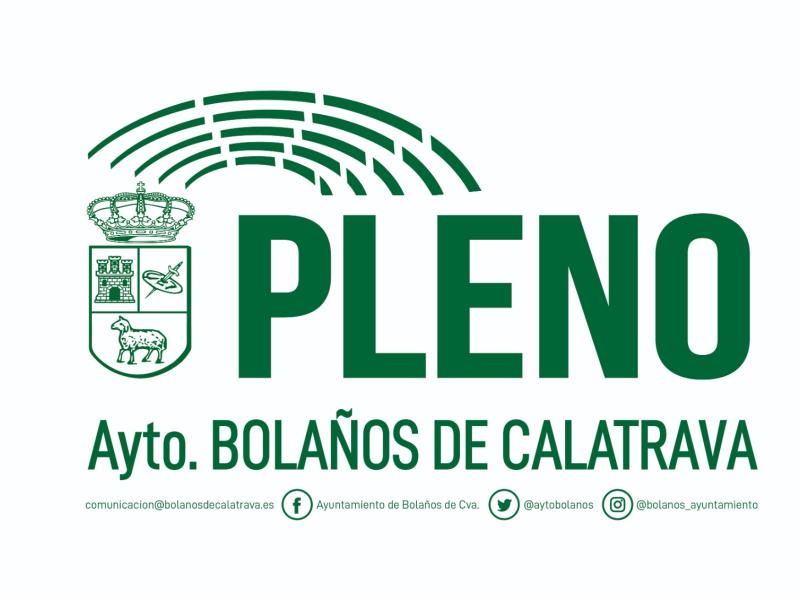 Convocatoria Pleno ordinario